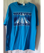 NWOT Men Gildan Heavy Cotton Royal Caribbean T-Shirt Cruising Wake View ... - £16.43 GBP