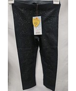 Toddler Girls&#39; 3T Sparkle Leggings Cat &amp; Jack Black Stretchy Cotton-Spandex - $12.29 CAD