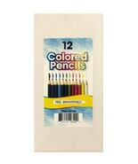 12 Pack Color Colored Drawing Pencils (Pre-sharpened) - $8.14