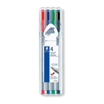 Staedtler Triplus Fineliner Pen - Wallet of 4 - £15.06 GBP