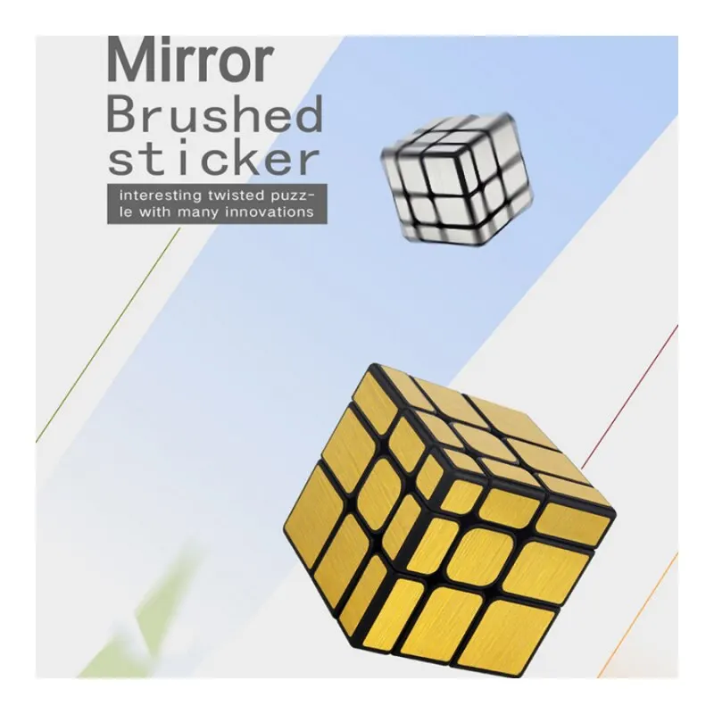 Third Order Irregular Mirror Shaped Magic Square Irregular Gold Silver Puzzle - £10.25 GBP