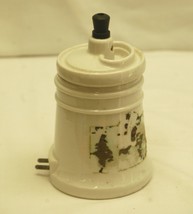 Old Vintage Hankscraft Ceramic Vaporizer Humidifier w Lid Novelty Medica... - $27.79 CAD