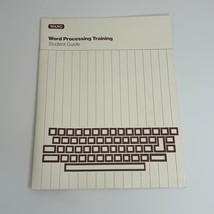 Wang Computers Word Processing Training Student Guide 1982 Manual - $8.47