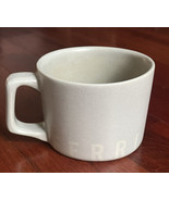 HAAND Short Mug Artisan Made In NC Gray Ferris Coffee Co EST 1924 - $22.74