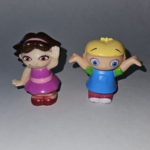 2 Disney Little Einsteins Plastic Toy Figures Lot Annie June Girls - £22.09 GBP