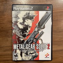 Metal Gear Solid 2: Sons of Liberty (Sony PlayStation 2, 2001) Black Label - £22.44 GBP