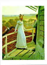 Postcard Art The Windmiller&#39;s Guest Edmund Blair Leighton London 6.25 x 4.75 - £3.98 GBP
