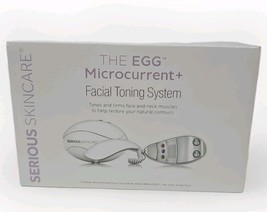 The Egg Facial Microcurrent &amp; Facial Toning System By Serious Skin Care NEW - $45.49