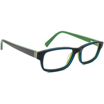 Nike Small Eyeglasses 5528 318 Blue on Lime Green Rectangular Frame 48[]15 135 - $69.99