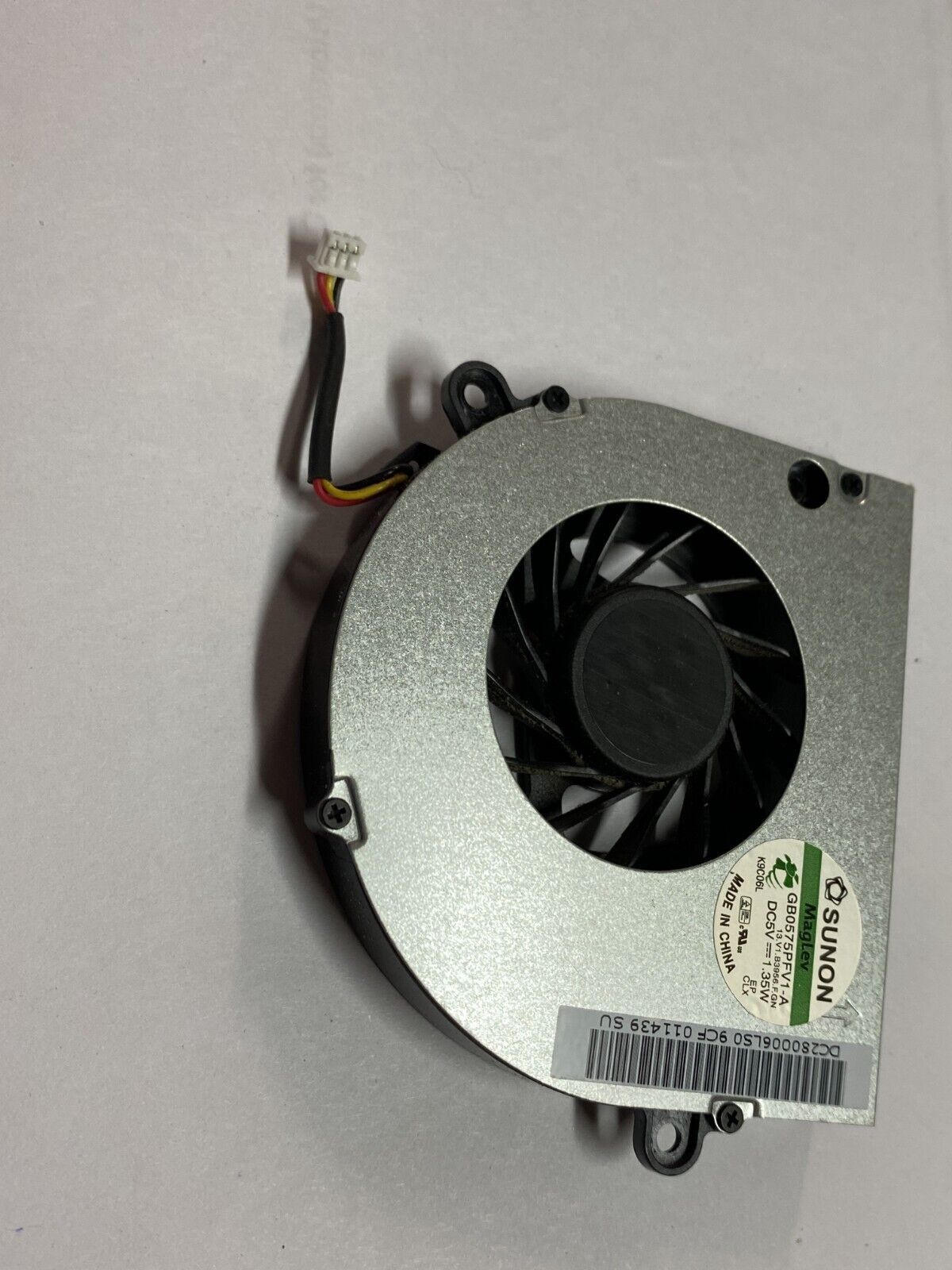 Acer Aspire 5517 Laptop CPU Cooling Fan GB0575PFV1-A DC280006LS0 - $3.95