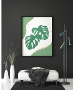 Boho Wall art decor, Minimalist canvas, Modern art, contemporary home decor - $1.50