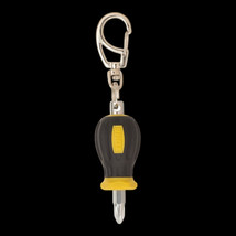 Tone of Japan G-052BY Mini Screwdriver Key chain Yellow +2 Phillips - $14.84