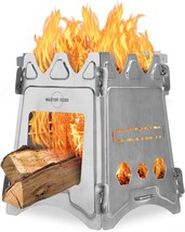 Master Rose Wood Flatpack Stove Is An Ultralight, Wood-Burning Stove Tha... - $34.95