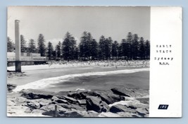 RPPC Manly Spiaggia Vista Sydney Australia Unp Non Usato Cartolina H17 - £8.15 GBP