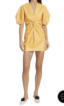 ALC cut out dress Yellow faux leather sz  8 $495 - £191.65 GBP