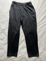 Nike Dri Fit Joggers Men’s Size Medium Black Athletic Pants Pockets Swoosh - $468.36 MXN