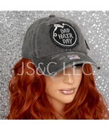 Bad Hair Day Vintage Distressed Look Fashionable and Trendy Hat Black wa... - $27.28 CAD