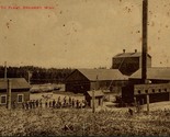 Vtg Postcard 1910s Brainerd Minnesota MN Northern Pacific Railroad Tie P... - £10.47 GBP