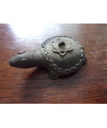 Antique small Statue Handmade Brass turtle Dhokra Tribal Art 508g Great ... - $1,619.04 MXN