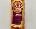 Metamucil Fiber Supplement 4-in-1 Real Sugar Orange, 30.4 oz, Exp 2027, ... - $18.99
