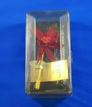 MCM Joseph Markovits Everbloom Poinsettia Flower Pin Brooch La Parisienne - £6.32 GBP