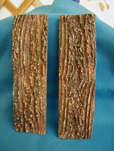 PAIR OF FAUX STAG KNIFE MAKING SCALES 8 X 2 1/4 X 1/2 - $16.78