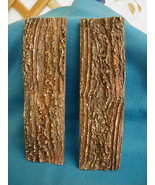PAIR OF FAUX STAG KNIFE MAKING SCALES 8 X 2 1/4 X 1/2 - $22.86 CAD