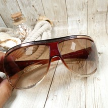 Guess Transparent Brown Gradient Wrap Sunglasses - GU 6391 BRN-34 68-11-120 - $26.68