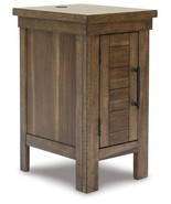 Moriville - Grayish Brown - Chair Side End Table - $2,842.48 MXN