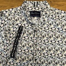 Robert Graham $158 ATAMI XL Tailored Fit Short Sleeve Shirt Unique Luxe ... - $68.98