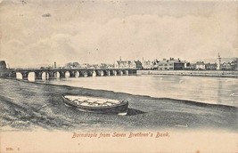 Barnstaple Devon England~From Seven Brethren&#39;s BANK~1905 Photo Postcard - £6.37 GBP