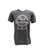 BRAND NEW Pabst Blue Ribbon PBR Beer Men&#39;s Heather Gray T-Shirt L Large - £15.57 GBP
