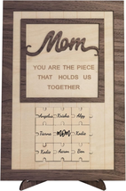 Mother&#39;s Day Gifts for Mom Women Her, Mom Puzzle Piece Gift You Are the Piece Th - £24.56 GBP