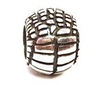 Authentic Brighton Croco Bead, J99500, Silver Plated, New - $12.35