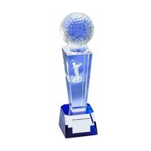 Longridge Crystal Golf Ball Crystal Trophy  - $125.00