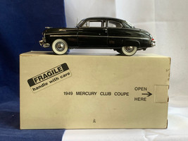 Vtg 1992 The Danbury Mint  "1949 Mercury Club Coupe" Diecast Model Car Vehicle - $29.65