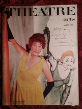 THEATRE ARTS March 1952 Cornelia Otis Skinner Helen Hayes Federica Garcia Lorca - £6.33 GBP