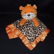 Garanimals Orange Baby Tiger Leopard Security Blanket Stuffed Animal Plush Toy - £33.62 GBP