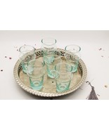 Set of 6 morocco tea glasses, Beldi Glasses, Unique Kitchen Tea cups, Ha... - $997.86 MXN