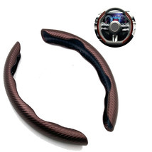 For Bmw Carbon Fiber Car Steering Wheel Booster Cover Non-Slip Car Accessories - £18.95 GBP