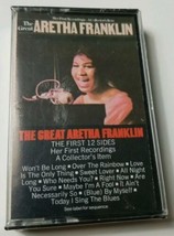 Aretha Franklin Cassette Tape The Great Aretha Franklin 1972 CBS - £15.01 GBP