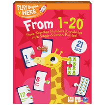 Match and Learn Numbers Game From 1 - 20 21 Matches Ages 3+ NEW - $17.81