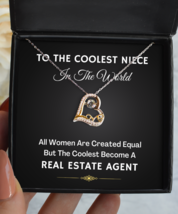 Necklace Present For Real Estate Agent Niece - Jewelry Love Pendant Gifts From  - £39.24 GBP