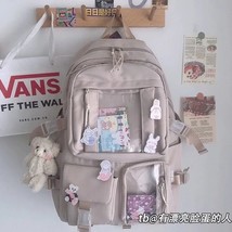 T waterproof school backpack junior high school student school bag female girl backpack thumb200