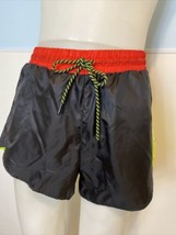 Speedo Forever 21 Red, Black, Yellow Athletic Shorts, Women&#39;s Size M - £11.18 GBP