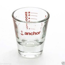 Anchor Hocking SHOT GLASS one 1 oz ounce 6 teaspoons 2 tablespoons bar measuring - £17.53 GBP