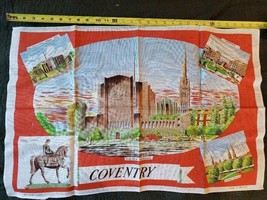Pure Linen Tea Towel Coventry Made in Ireland  ~ FS - £12.54 GBP