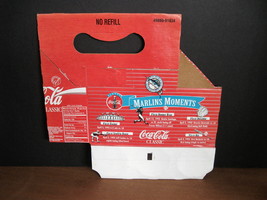 April 1993 Florida Marlins Moments Coca Cola Cardboard Carton Carrier - £12.73 GBP