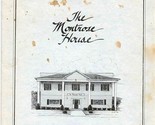 The Montrose House Menu Montrose Pennsylvania HAUNTED - £30.21 GBP