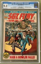 Sgt. Fury and His Howling Commandos #100 (1972) CGC 9.2 -- o/w to White pages - £69.23 GBP